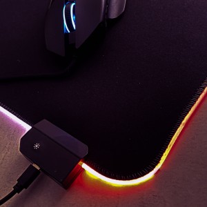 ماوس پد گیمینگ RGB ابعاد 40*90 سانتی متر